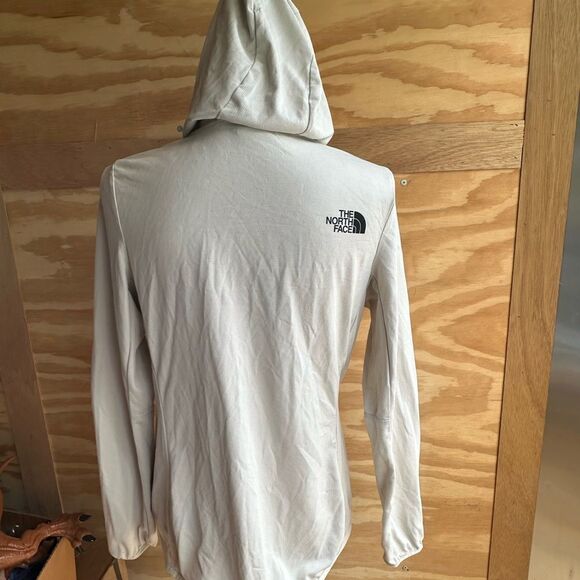 The North Face Women's Off-White lightweight rain jacket - Picture 3 of 5